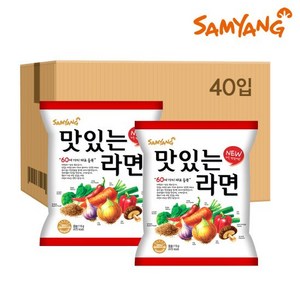 삼양 맛있는라면 115g, 40개