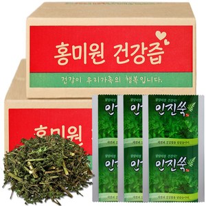 인진쑥즙 100ml x 100포 국내산 인진쑥100% 편안하고 활력 있는 하루를 위한 건강즙, 100개