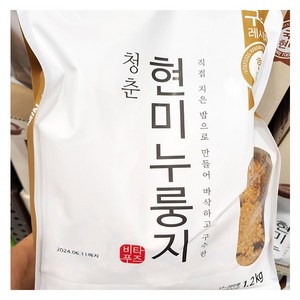 비타푸즈 청춘현미누룽지, 1.2kg, 1개