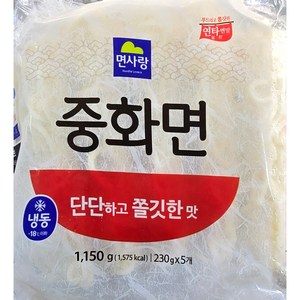 면사랑 중화면 단단하고 쫄깃한맛, 1.15g, 12개