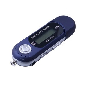 가성비 USB MP3 음악 플레이어 디지털 LCD 화면 FM 기능 Mp3 4-32GB 저 라디오, 03 Blue, 03 파란_04 32GB