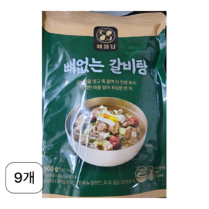 [온작] 이영자의 뼈없는 갈비탕 900g 8팩, 8개