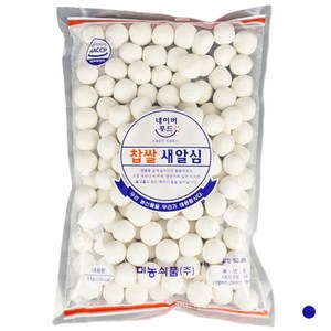 미농 찹쌀새알심 옹심이 1kg (국내산찹쌀 50.8% ), 6개