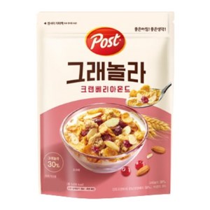 포스트 그래놀라 크랜베리 아몬드 시리얼, 570g, 3개