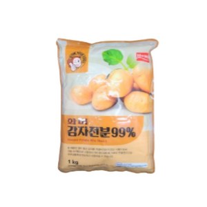 푸드라인_ 화미 감자전분(99%), 1kg, 2개