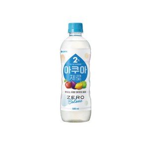 롯데칠성음료 2% 부족할때 아쿠아 제로 500ml, 20개