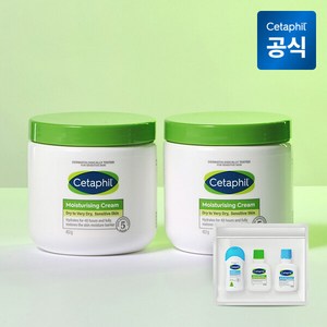 세타필 모이스춰라이징 바디크림, 453g, 2개