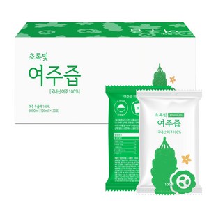 [흙의미학] 담양 초록빛 여주즙 여주진액, 100ml, 90개