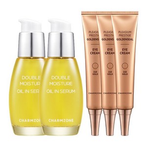 참존 더블 모이스처 오일 인 세럼 30ml 2개+아이크림30ml 3개, 1개