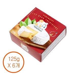 TOINOU 토이노우 까망베르치즈 레드팔레지엉, 125g, 6개