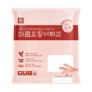 사옹원 매콤 오징어튀김 1kg, 1개