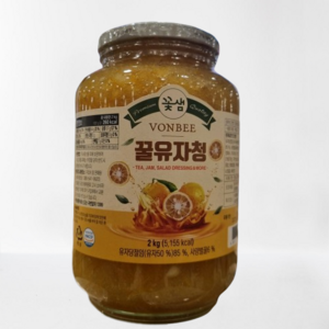 [코스트코]VONBEE 본비 유자청 겨울음료 따뜻한차 2KG, 1개, 1개입