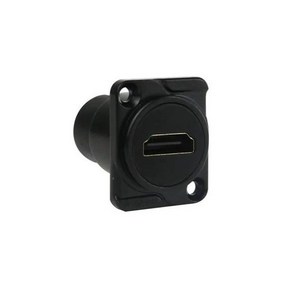 AC-HDMI-RRB HDMI 판넬형 커넥터 암페놀 AMPHENOL [정품] 벽부 매립형 스위치크래후트 EHHDMI2B, 1개