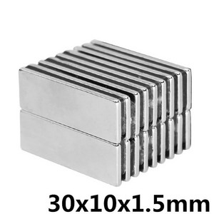 사각자석 30x10x1.5mm 네오디움 자석