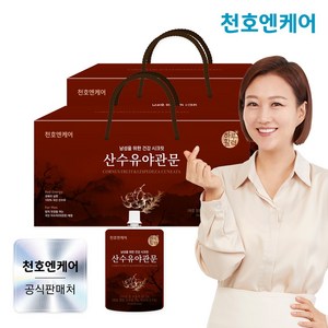 [천호엔케어]하루활력 남성을 위한 산수유야관문즙 70mL 30개입, 60개