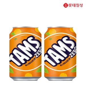 탐스 제로 오렌지향 355ml 24캔 업소용, 24개