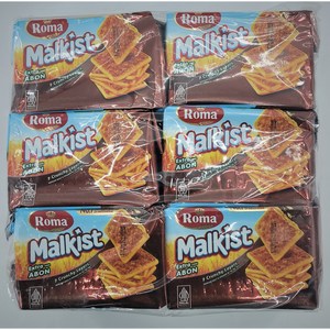 로마 말키스트 아본 크래커 105g x 6개 roma malkist abon cracker 105g x 6ea