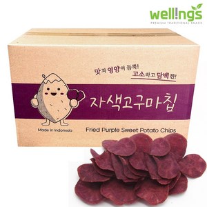 웰빙코리아 자색고구마 2kg, 1개