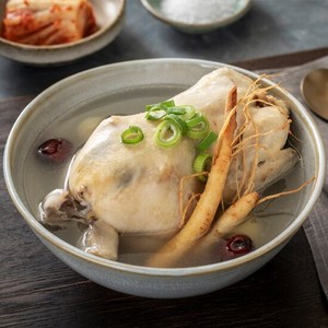 [든든한끼] 수삼 넣은 삼계탕 1kg x 4팩 (상온보관), 800g, 4개