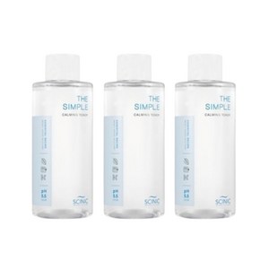 싸이닉 더 심플 카밍 토너, 300ml, 3개