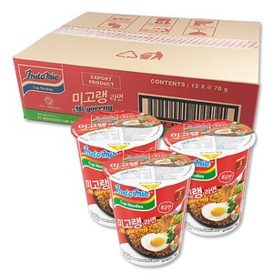 미고랭 컵라면 70g, 12개