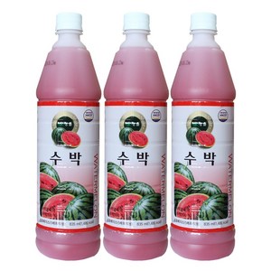 청솔 수박 음료베이스 835ml / 과일원액, 6개