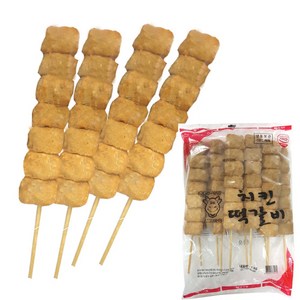 청우 치킨떡갈비(10꼬지)1kg, 1kg, 10개