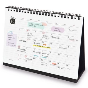 아이씨엘 Schedule Desk Calenda 라지 2025, 혼합색상, 1개