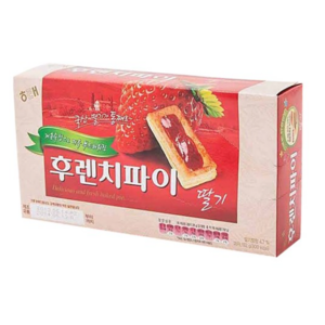 해태제과 후렌치파이 딸기, 192g, 8개