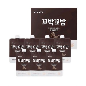 비브리브 꼬박꼬밥 체중조절용 한끼쉐이크 초코, 40g, 7개