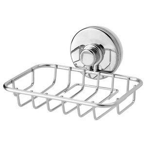 ikea KROKFJORDEN 크록피오르덴 흡착식비누받침 아연도금, 1개