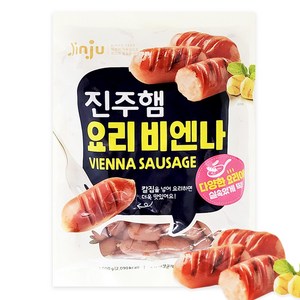 진주햄 요리비엔나 소시지 1kgx5개/냉장-일반박스 발송, 5개, 1kg