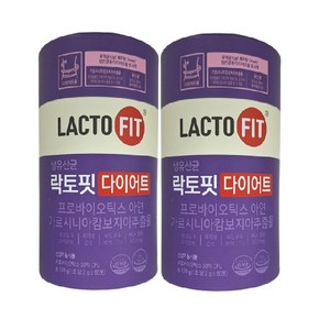 종근당건강 락토핏 다이어트 2g 60포/mj, 120g, 2개