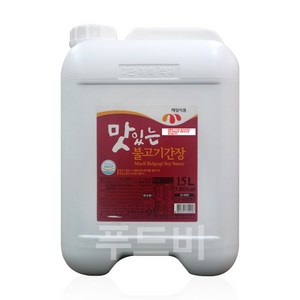 매일식품 매일 맛있는 불고기 간장 15L, 1개