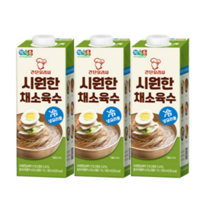 정식품 간단요리사 시원한 채소육수 950ml, 3개