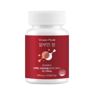 그린피크 알부민 난백 벌나무 HACCP, 1개, 120정