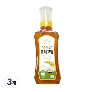 오가닉스토리 유기 쌀 올리고당, 480g, 3개