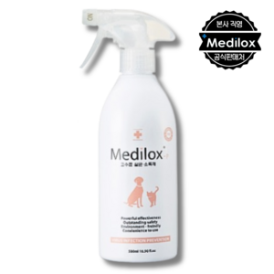 [본사직영몰] 메디록스 Medilox-p 동물용 소독제 500ml 1개, 500g