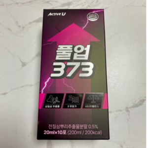 [정품]++풀업 373 3년근 삼칠삼 풀업 ((10포 x 1box)), 3개, 200ml