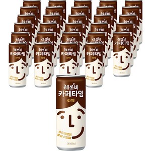 레쓰비 카페타임 라떼, 30개, 240ml