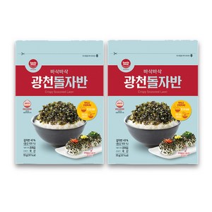 바다모아 광천 돌김자반, 55g, 2개