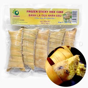 베트남 냉동 코코넛찰밥 BANH LA DUA NHAN DAU 반라드아다우 500g worldfood, 1개