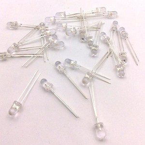 아두이노 LED 5파이 하얀색 50pcs D38-5, 50개