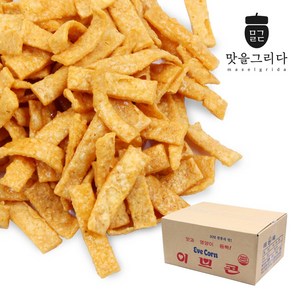 맛을그리다 해륙식품 이브콘 4kg (벌크) / 추억의 옛날과자 옥수수맛 간식, 1개