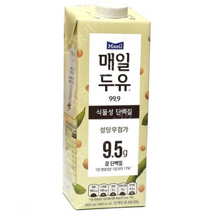 매일유업 매일두유 99.9, 950ml, 4개