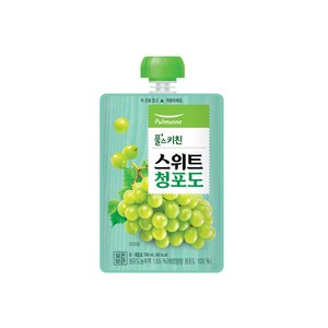 풀무원 풀스키친 스위트 청포도 과채음료 100ml 10개 어린이음료