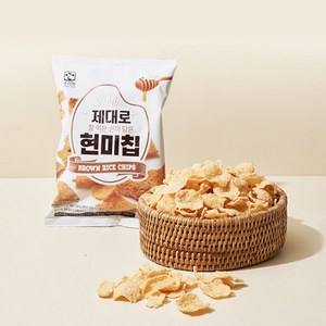 제대로 현미칩 80g (유기농현미 100%), 10개