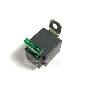 12V 휴즈내장 4핀 릴레이 30A fuse 퓨즈 자동차, 1개