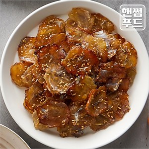 핸썸푸드 깨범벅 꼬마동전쥐포 100g, 1개