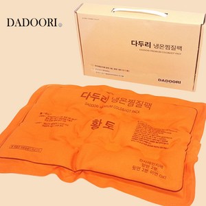 다두리 국산 황토 냉온 찜질팩, 1개